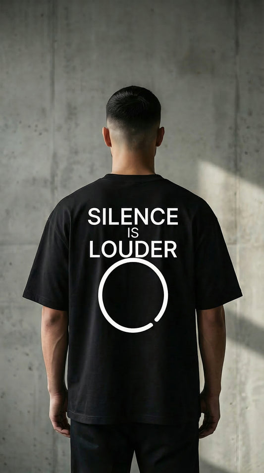 Silence Is Louder Tee — DROP 001